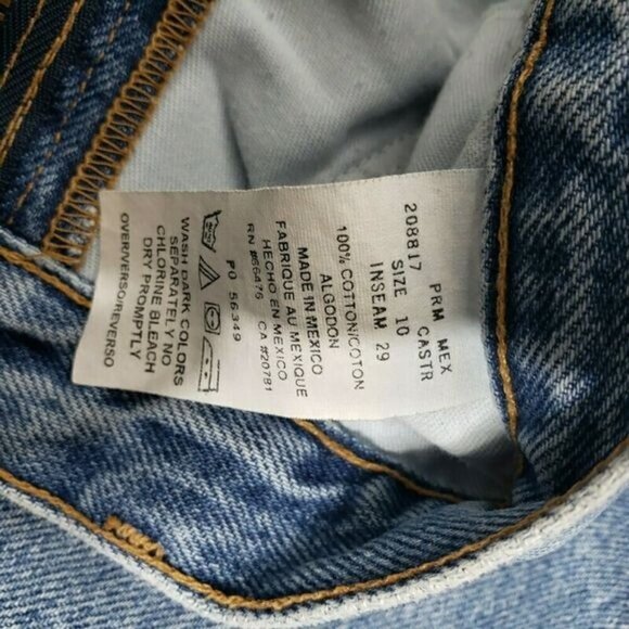 Tommy Hilfiger Jeans Vintage Hi-Rise Size 10 Vtg 90s High Rise Mom‎ - Picture 6 of 7